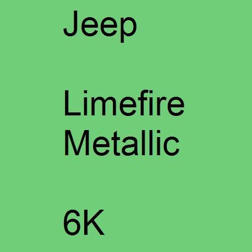 Jeep, Limefire Metallic, 6K.